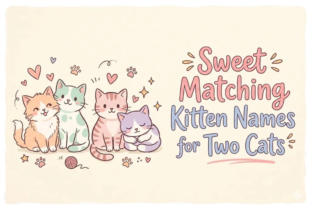 60 Adorable Sibling Cat Names For Brother & Sister Cats